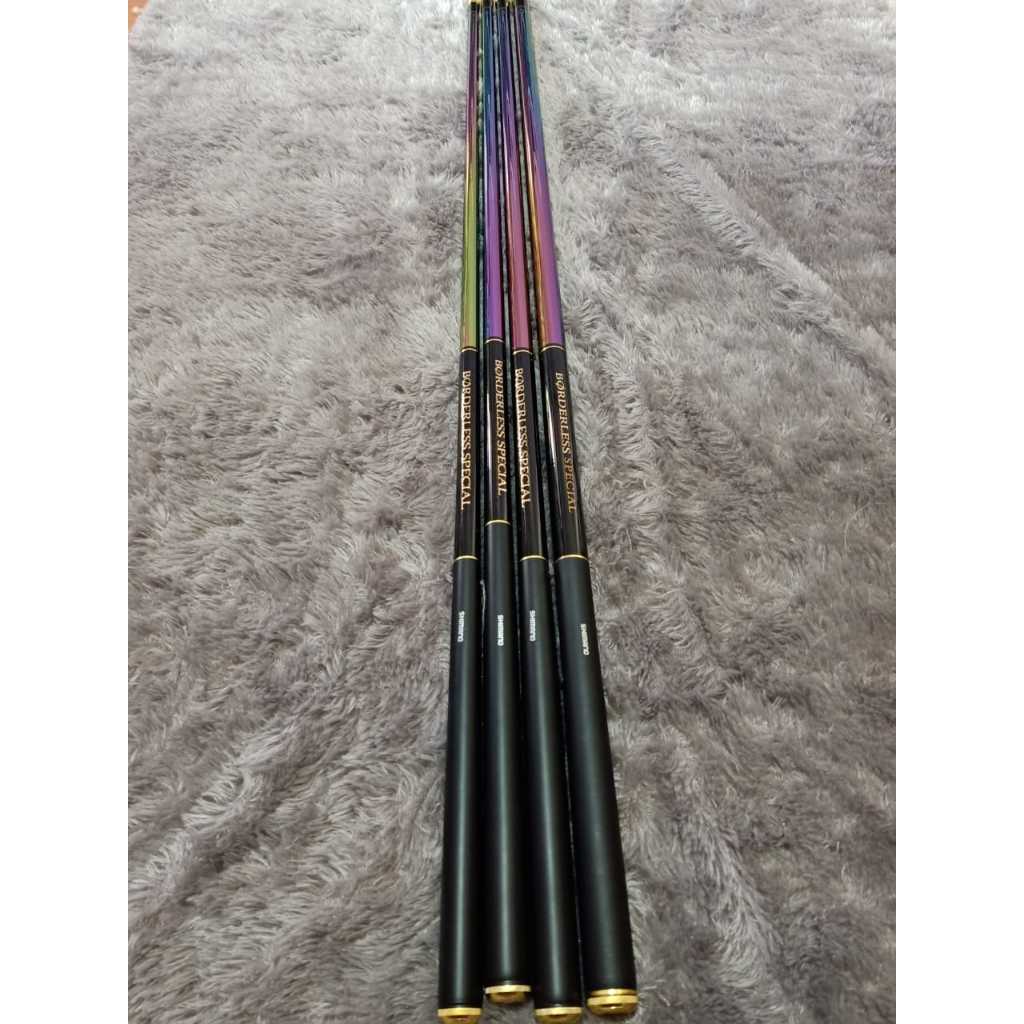 Jual Tegek Shimano Borderless GLK C Rainbow Pelangi Medium Hard ...