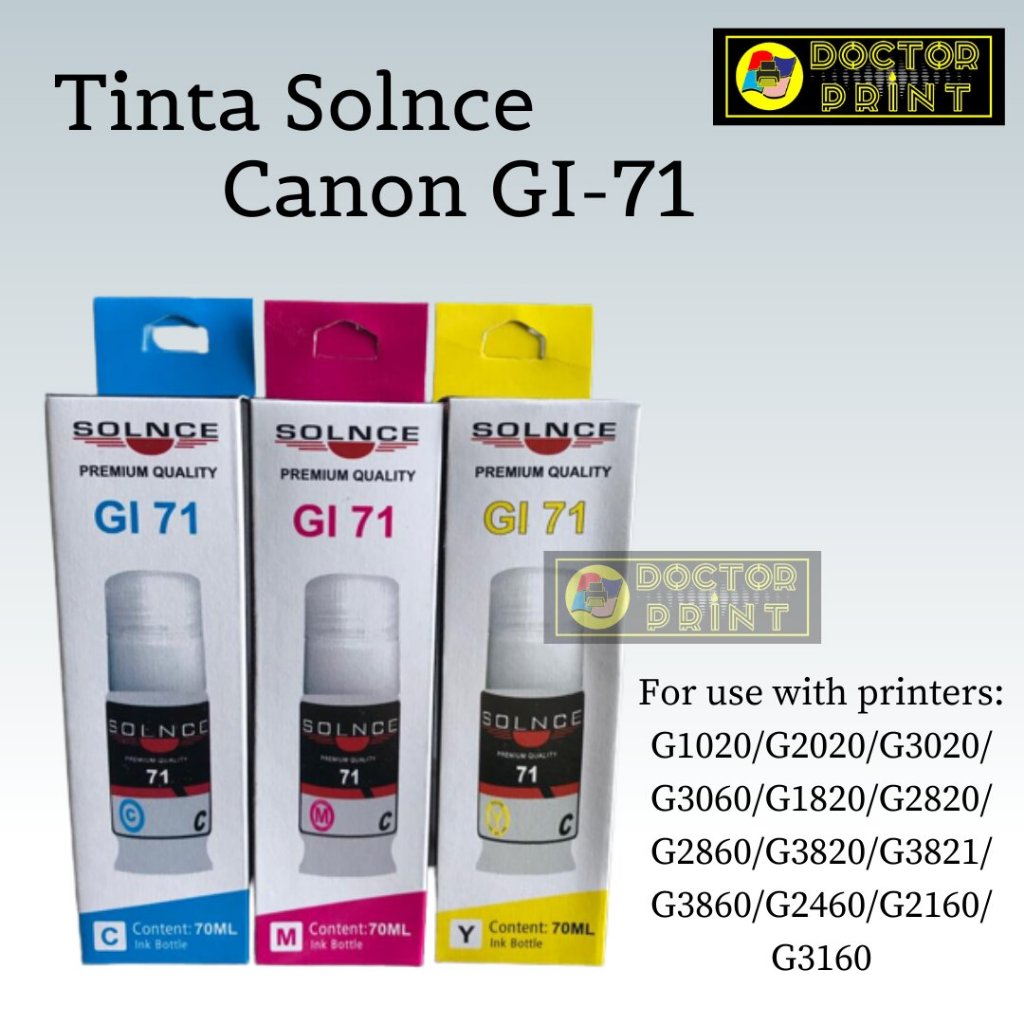 Jual Tinta Canon GI 71 Solnce CMYK | Shopee Indonesia