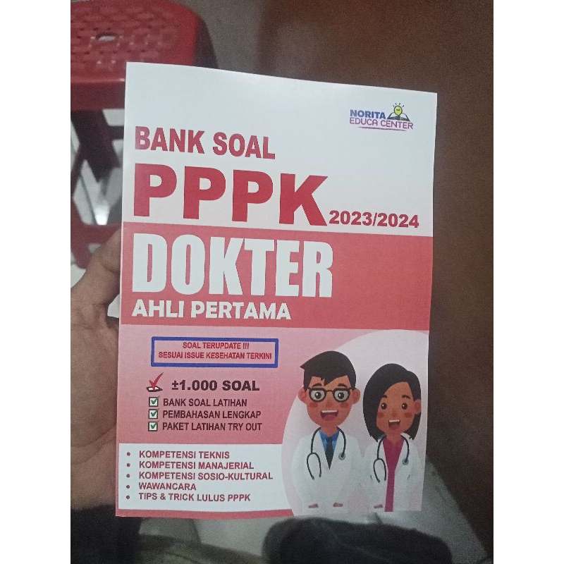 Jual Buku Soal Terbaru Pppk Dokter Ahli Pertama Tahun 2023 2024 ...