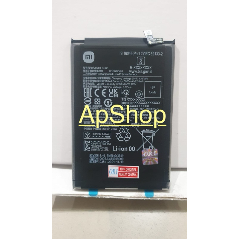 Jual BN66 Baterai XIAOMI POCO C40 Original Batere Batre Battery ...