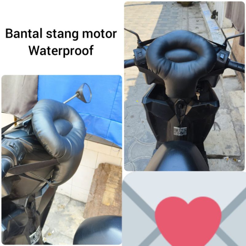 Jual Bantal stang motor waterproof, Bantal motor anti air ( TB ...