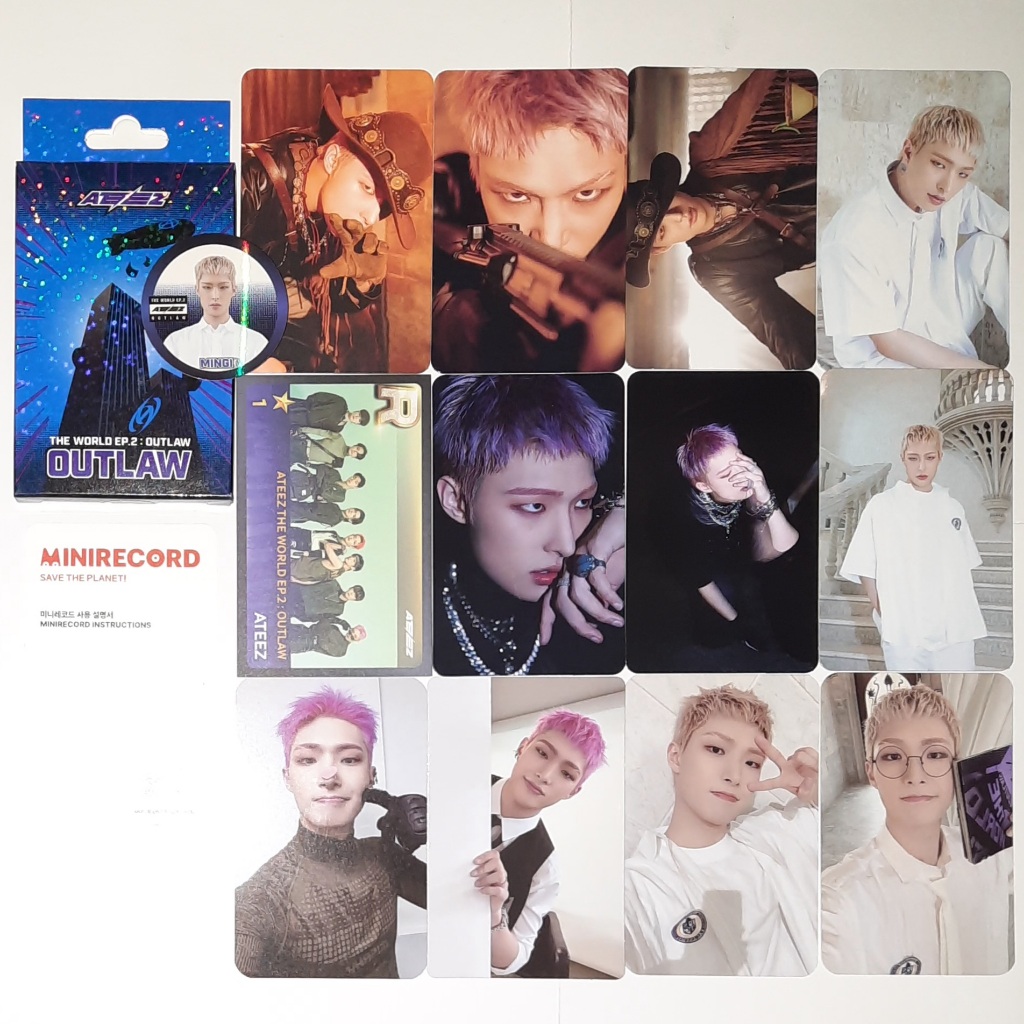 Jual (photocard) ateez the world ep.2 outlaw bouncy official album