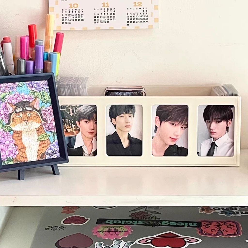 Jual Desk Calendar Pen Holder (Photocard Showcase) Shopee Indonesia