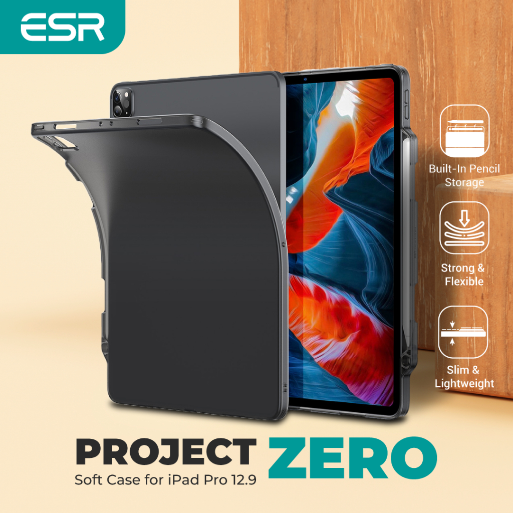 Jual Soft Case iPad Pro 12.9 ESR Project Zero Pencil Shopee Indonesia