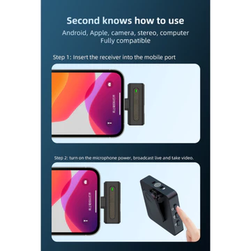 Mikrofon Wireless Mikrofon Jepit Microphone Wireless Mic Wireless SX 8 Mic Clip On Wireless Mic