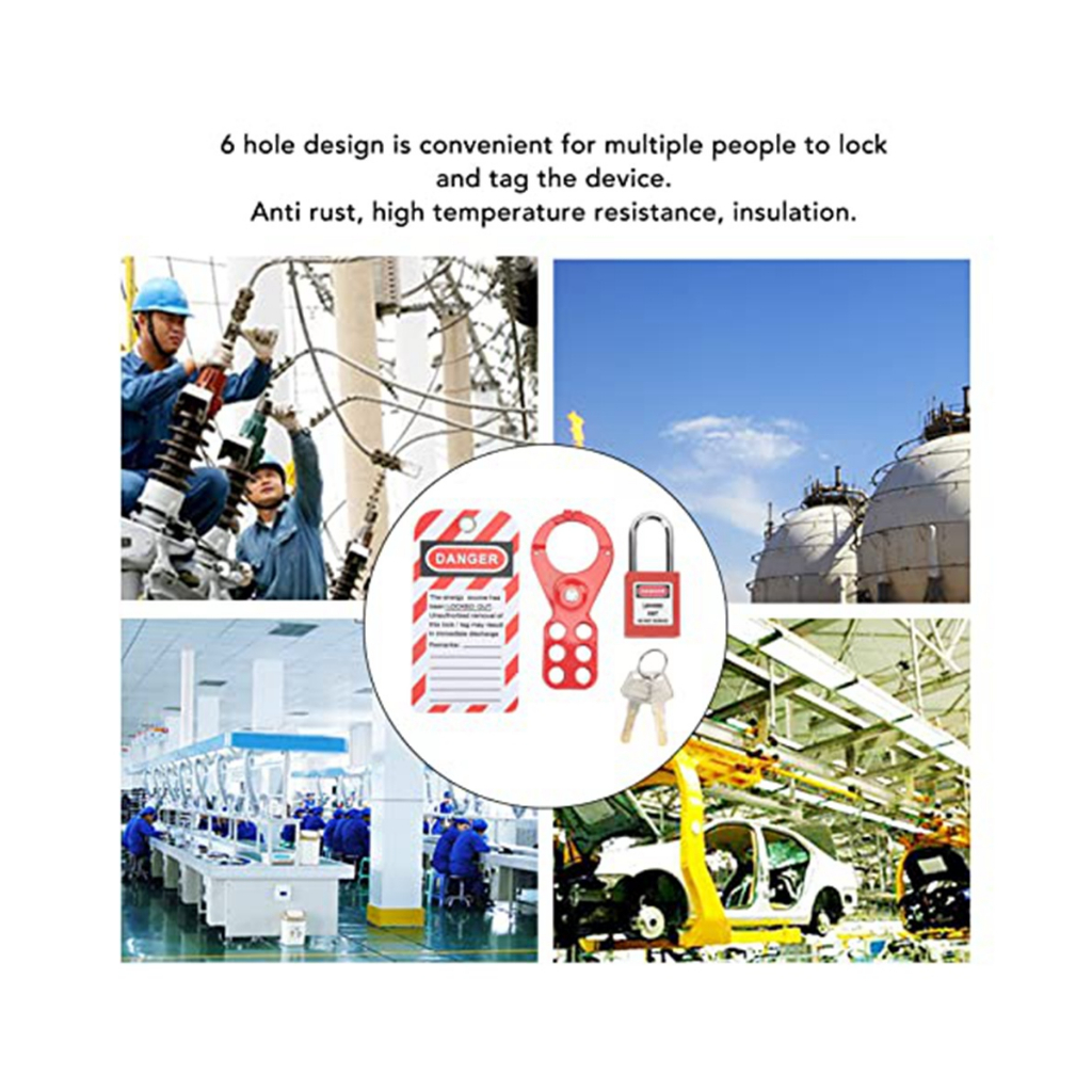 Jual Filled Lock Box/Lockout Set/Kit Tagout Penguncian/Lockout Tagout ...