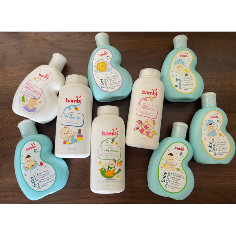 Jual BAMBI SERIES , BAMBI Milk Bath , Bambi Mild Lotion , Bambi Hair ...