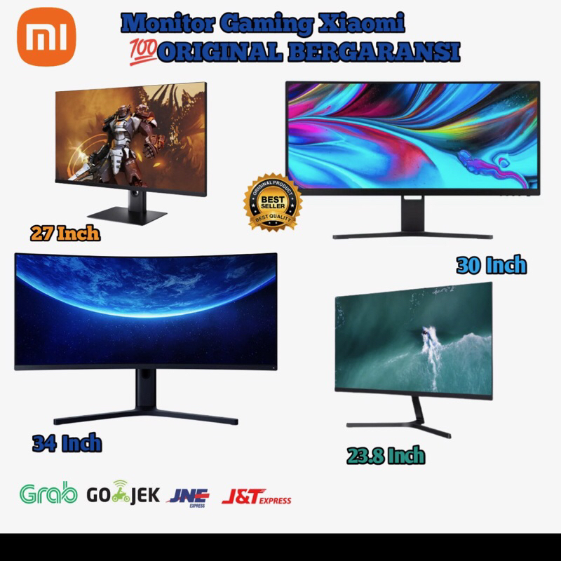 Jual Xiaomi Redmi Curved Gaming Monitor 34 Inch 144Hz, 30 Inch 200Hz ...