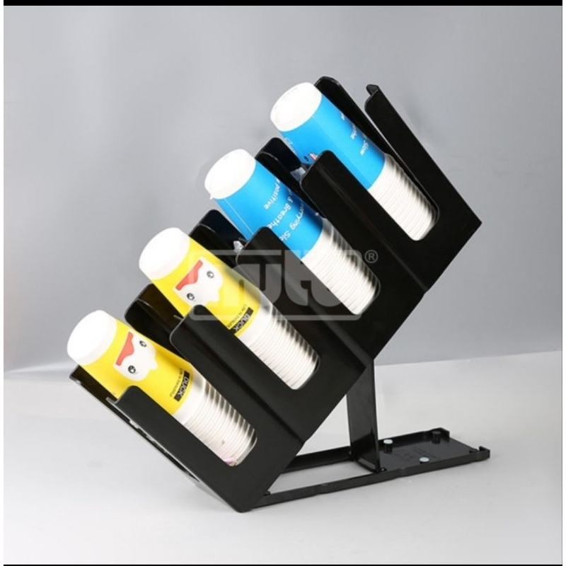 Jual RAK / RACK / DISPENSER / ORGANIZER PAPER CUP MEDIUM - Model Rak ...