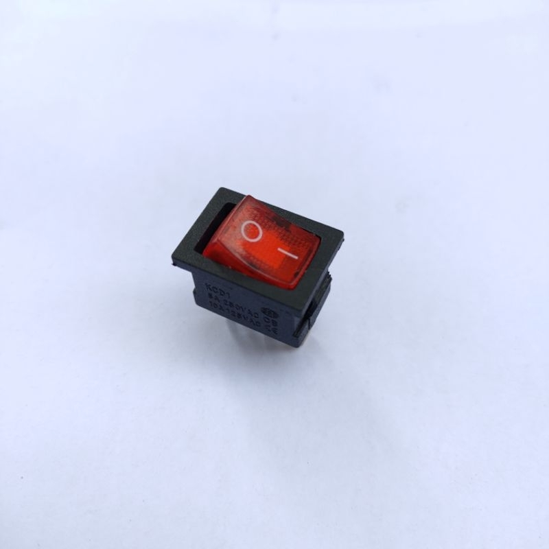 Jual SAKLAR POWER KOTAK SWITCH ON OFF PLUS LAMPU 3 PIN 1,5CM X 2CM ...
