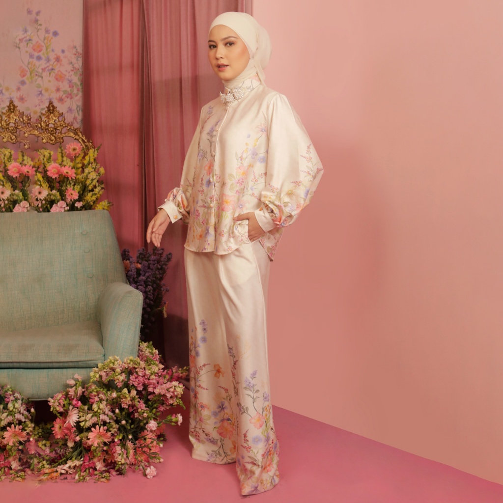 HijabChic Preena Flora Botanica Pants 1