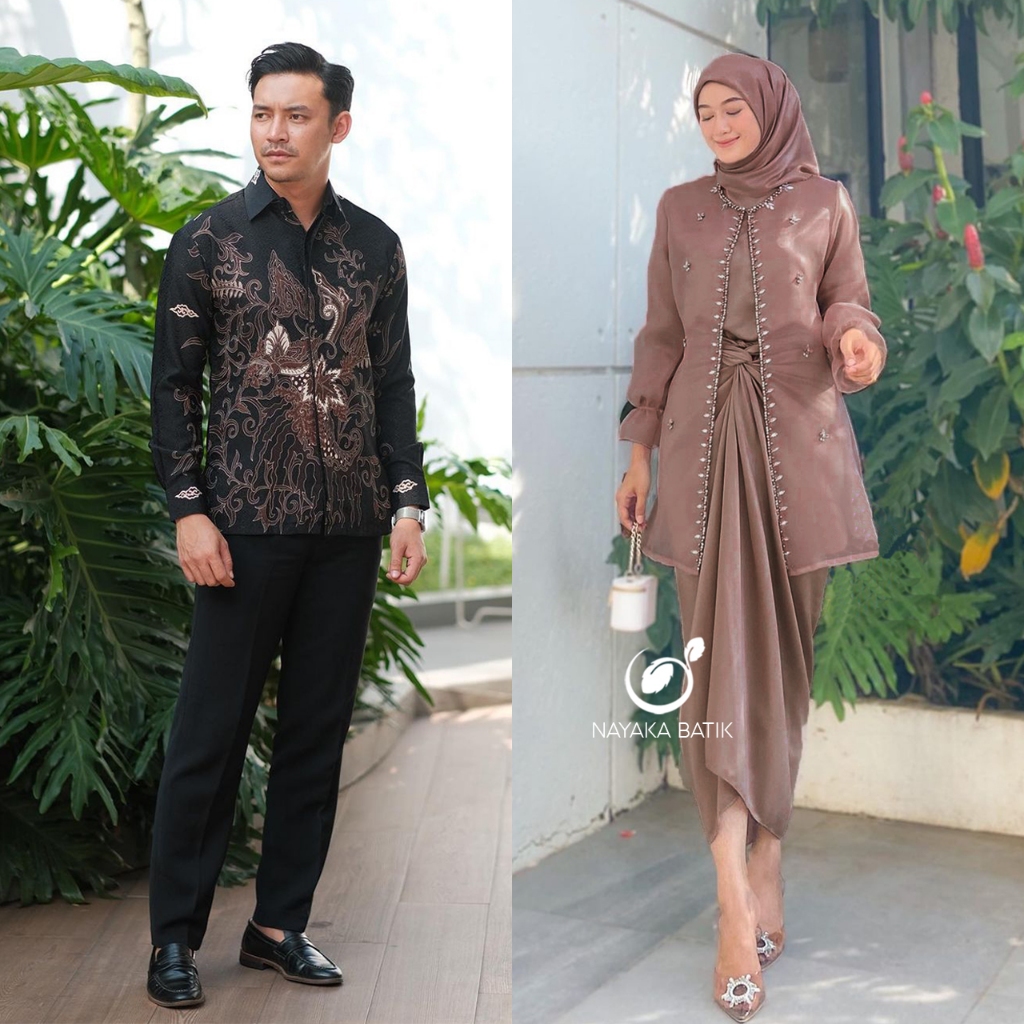 Jual Nayaka Batik Amara Nude Series Baju Couple Pasangan Batik Couple Amara Oneset Nude Series