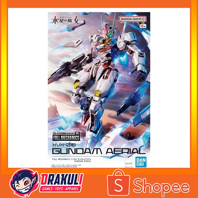 Jual Drakuli HQ BANDAI Plamo Full Mechanics 1/100 Gundam Aerial ...