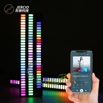 Lampu Led RGB Bar Strip Spectrum Audio Indicator Music Sound Control Led RGB Bar Spectrum Lampu