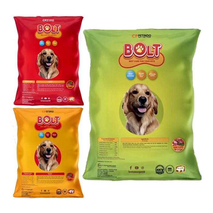 Jual BOLT Dog 1KG Makanan Anjing BOLT Lamb Beef | Shopee Indonesia