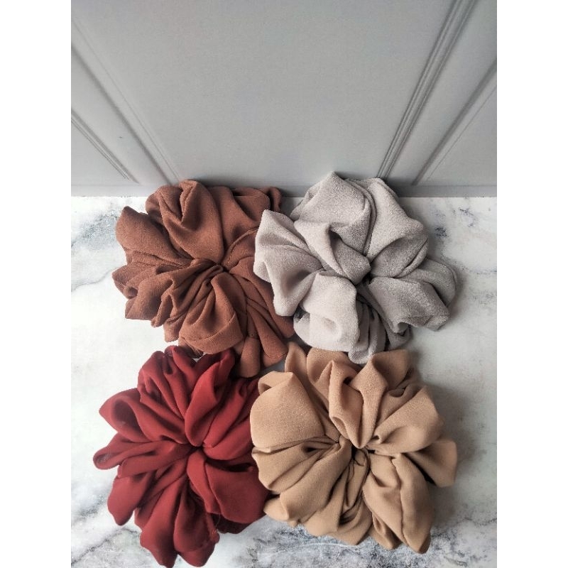 Jual scrunchie ( ikat rambut ) | Shopee Indonesia