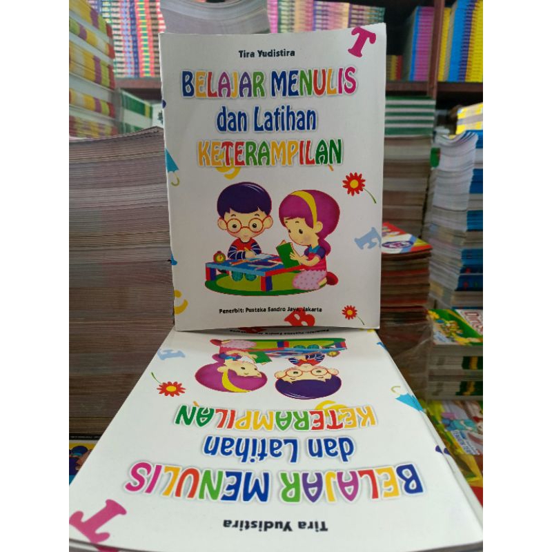 Jual Buku Belajar Menulis Dan Latihan Keterampilan Untuk TK Dan PAUD ...