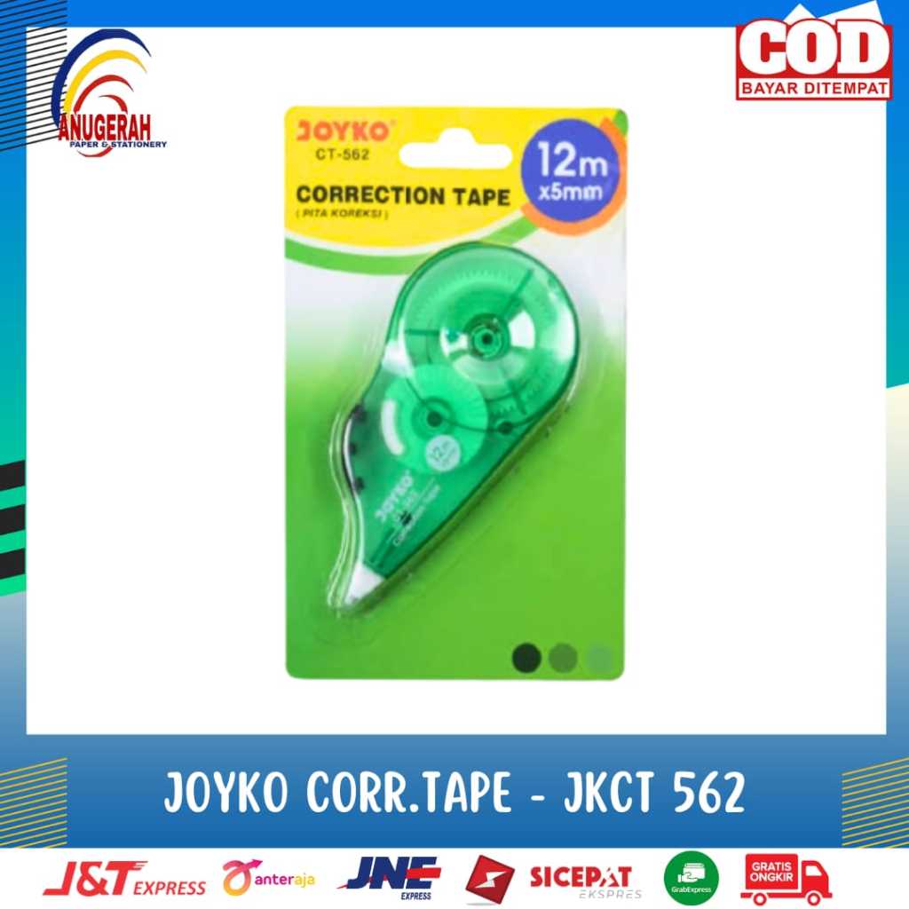 Jual CORRECTION TAPE JOYKO CT562 (PCS) Shopee Indonesia