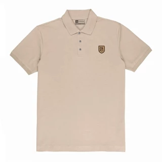 Rambidend - Polo Shirt Logo Keren T-Shirt Baju Kerah Santai Baju Kerja Kaos Kerah Perisai Icon Original