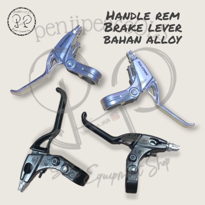 Jual handle rem alloy genio brake lever alloy logan brakelever rem ...