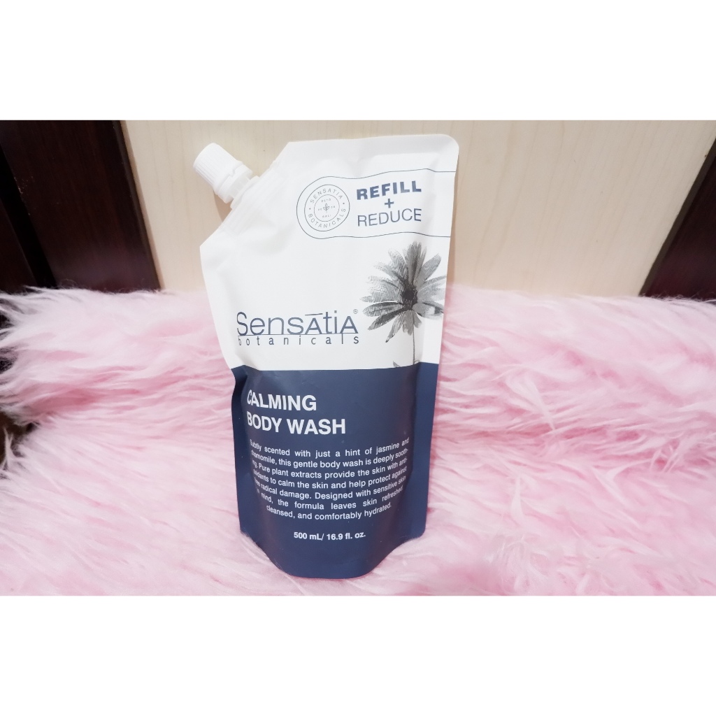 Jual Sensatia Botanicals Calming Body Wash Refill 500mL Shopee Indonesia