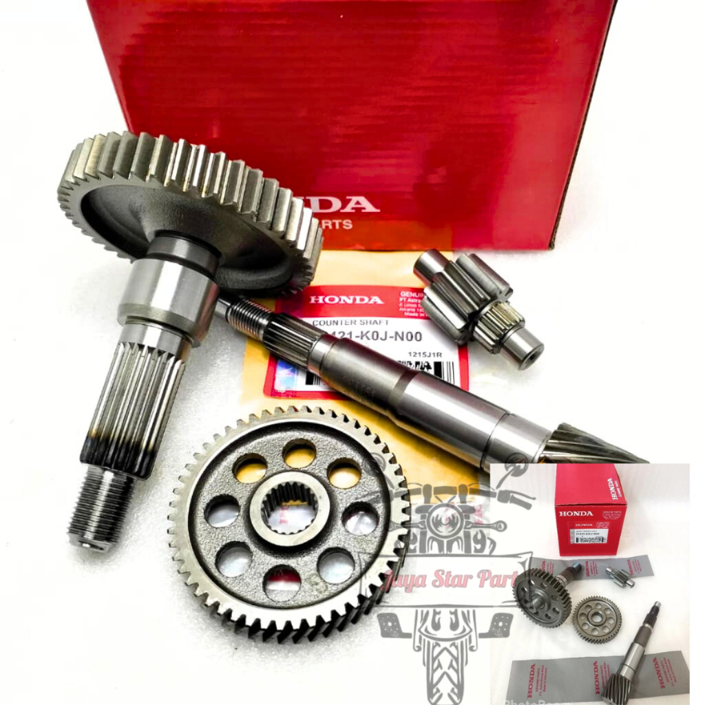 Jual ORIGINAL HONDA AHM GIGI RASIO SET KOMPLIT KODE KOJ GEAR GARDAN SET ...