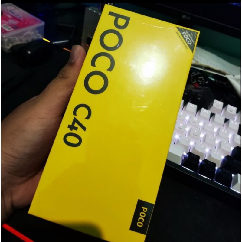 Jual Poco C40 4/64 GB Garansi Resmi | Shopee Indonesia