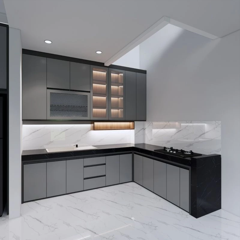 Produk kitchen set custom Demak Jawa Tengah berbagai pilihan