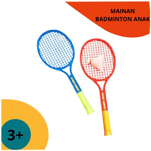 Jual MAINAN RAKET BULUTANGKIS MAINAN BADMINTON+KOK MAIN BADMINTON ...