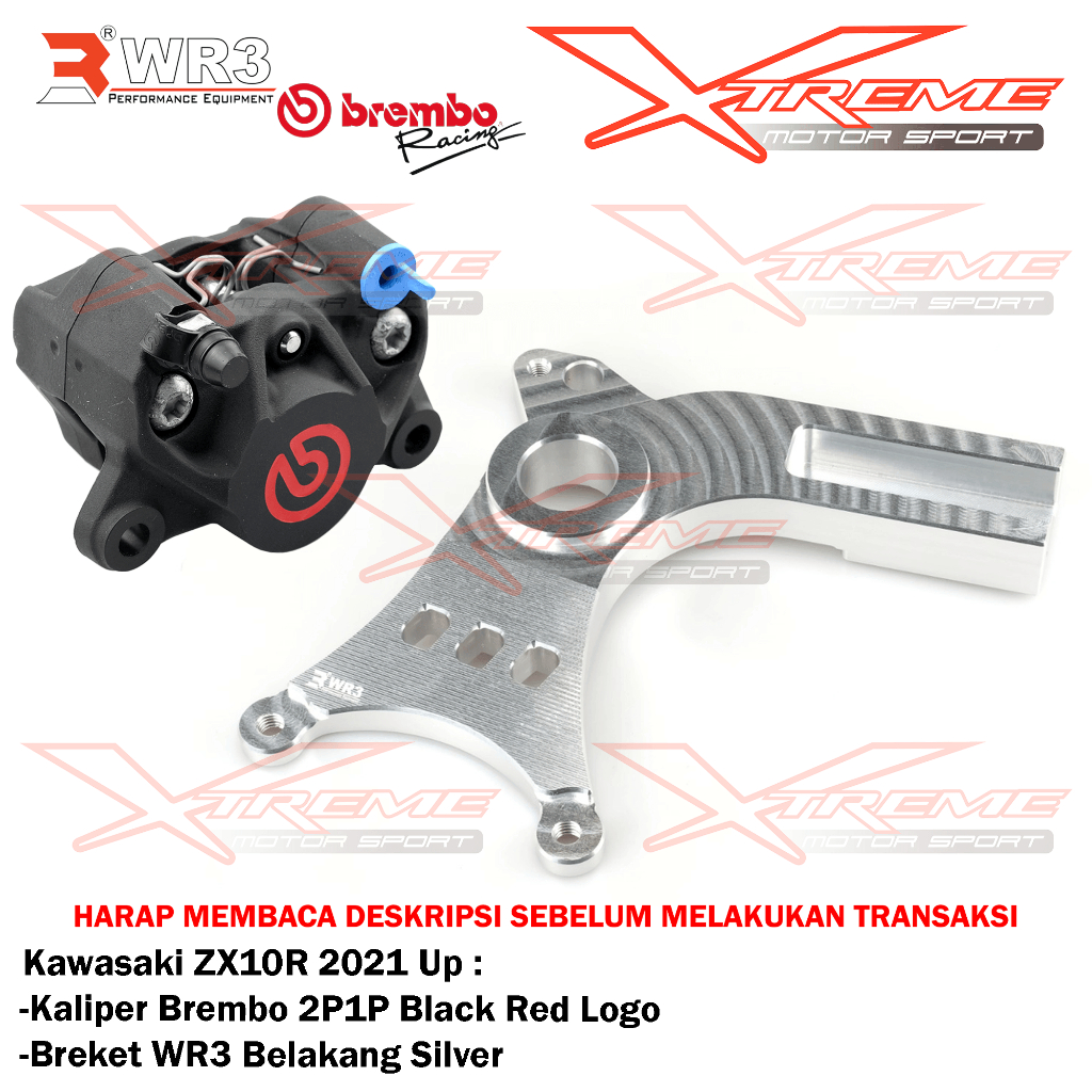 Jual Breket Kaliper Wr With Br Mbo P Untuk Motor Zx R Zx R Zx R