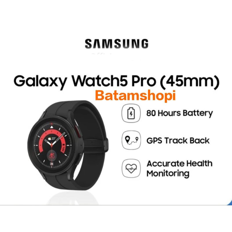 Jual samsung galaxy watch 5 pro 45mm R920 original garansi resmi sein ...