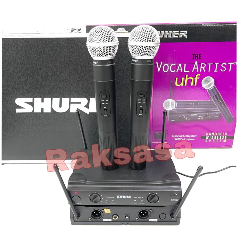Jual Mic Shure Koper UT 4 ut4 ut 4 e + Hardcase ( Handheld ) Wireless ...