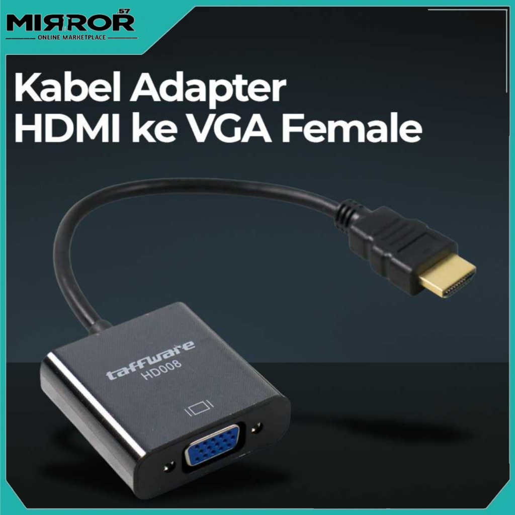 Jual Kabel Adapter Hdmi Ke Vga Female Shopee Indonesia