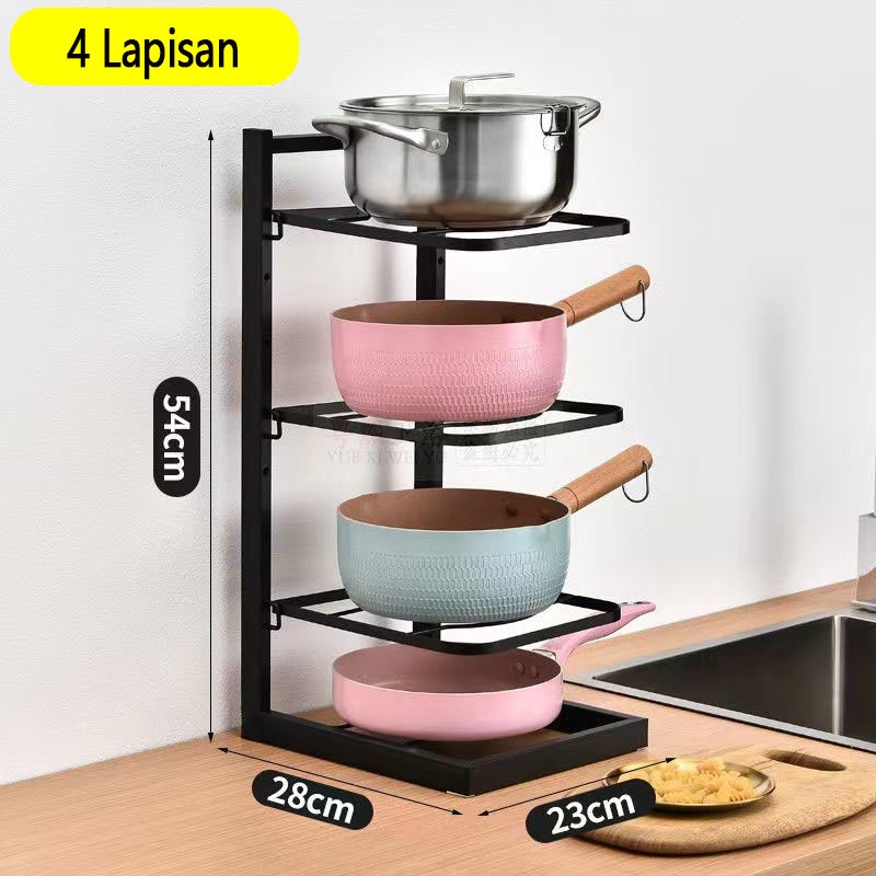 Jual Warm Lab Wastafel Dapur Di Bawah Rak Panci Rak Serbaguna Dan Tingkat Rak Pot Rak Pot