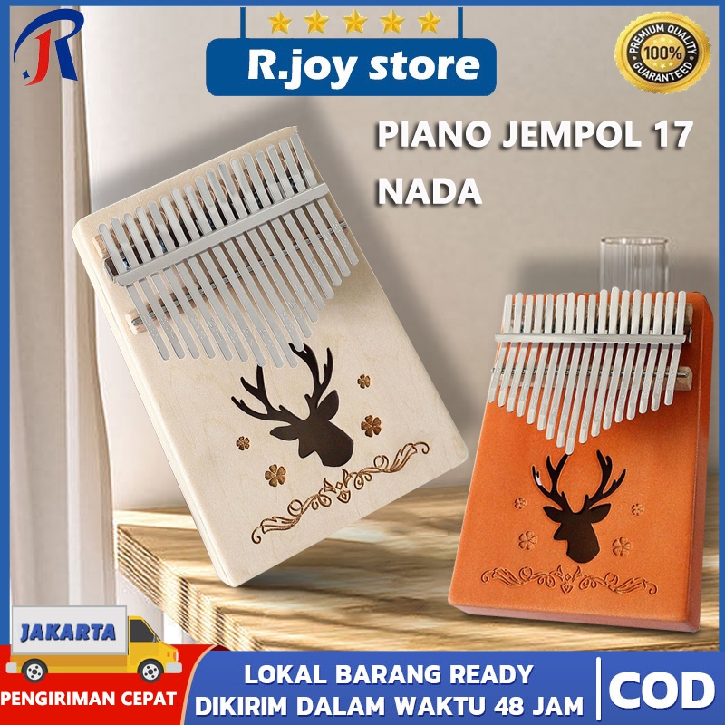 Jual Portable Kalimba Jempol Piano 17 Kunci Jari Piano Kalimba