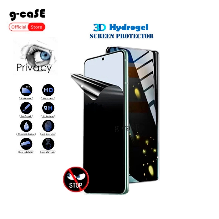 Jual G-case Anti Gores Jelly Hydrogel Spy Matte Samsung Galaxy A6