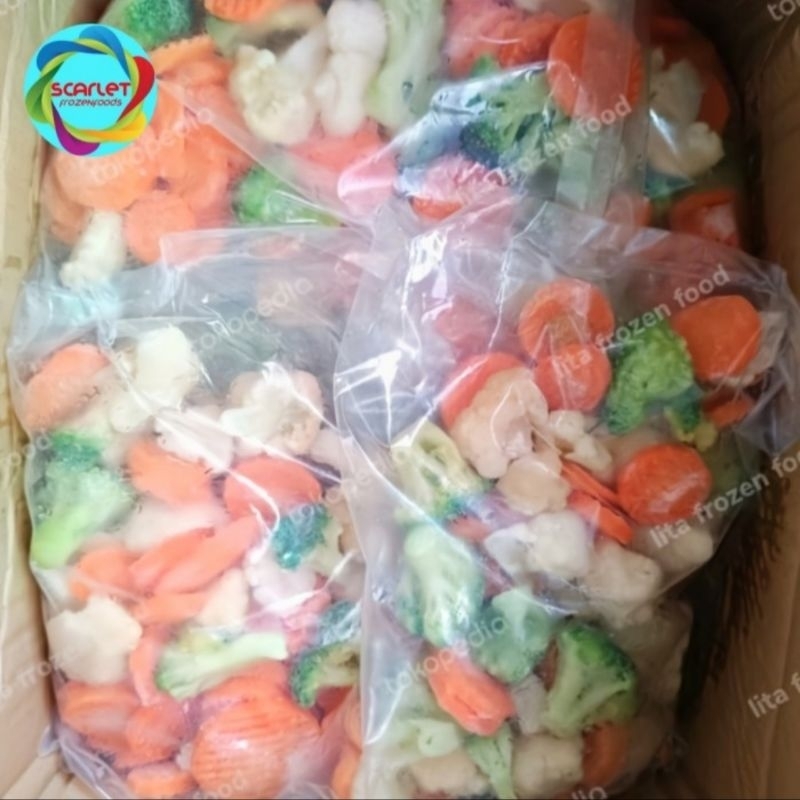 Jual Vegetables Mix Capcay Frozen Sayuran Beku Capcai Capchai Cap Cai 1