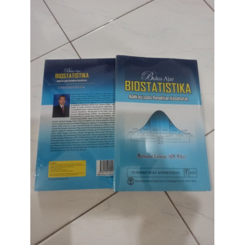 Jual Buku Ajar Biostatistika: Aplikasi Pada Penelitian Kesehatan ...