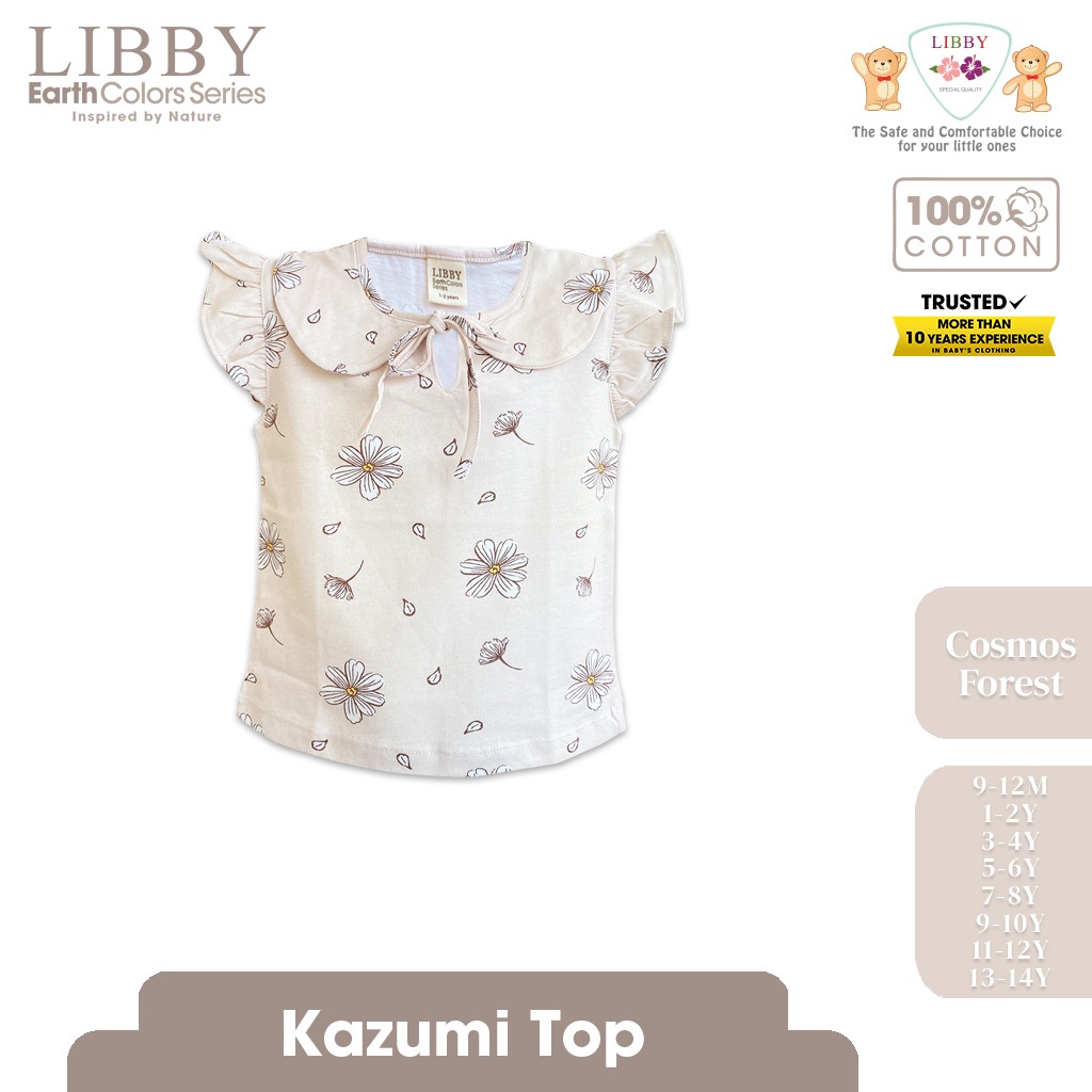 Jual LIBBY Atasan Anak Perempuan Baju Anak Perempuan ootd anak