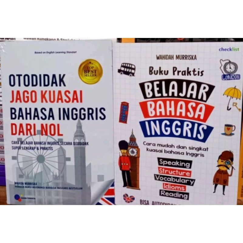 Jual Paket 2 Buku Praktis Belajar Bahasa Inggris Dan Otodidak. | Shopee ...