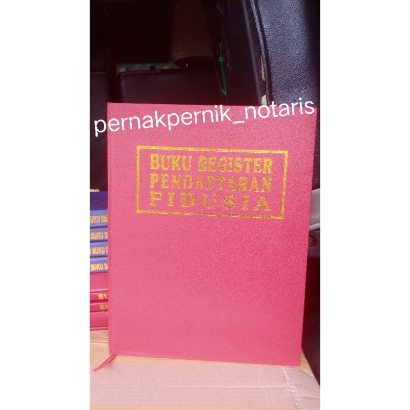 Jual Buku Register Pendaftaran Fidusia Shopee Indonesia