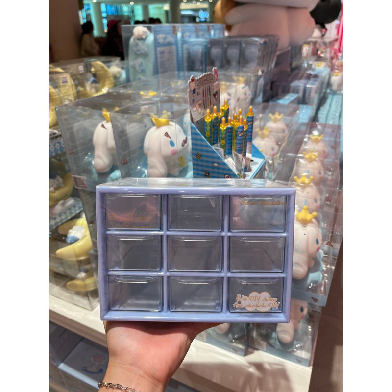 Jual Miniso x Sanrio‼️ Drawer Storage Cabinet 9 Susun Sanrio My Melody ...