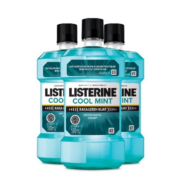 Jual Listerine Cool Mint Antiseptic Mouthwash / Obat Kumur Antiseptik ...