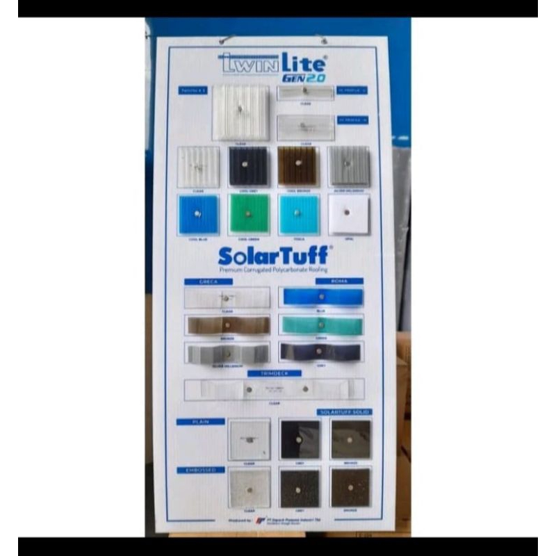 Jual Solartuff Atap Polycarbonate Tipe Greca/Roma/Trimdeck PerMeter ...