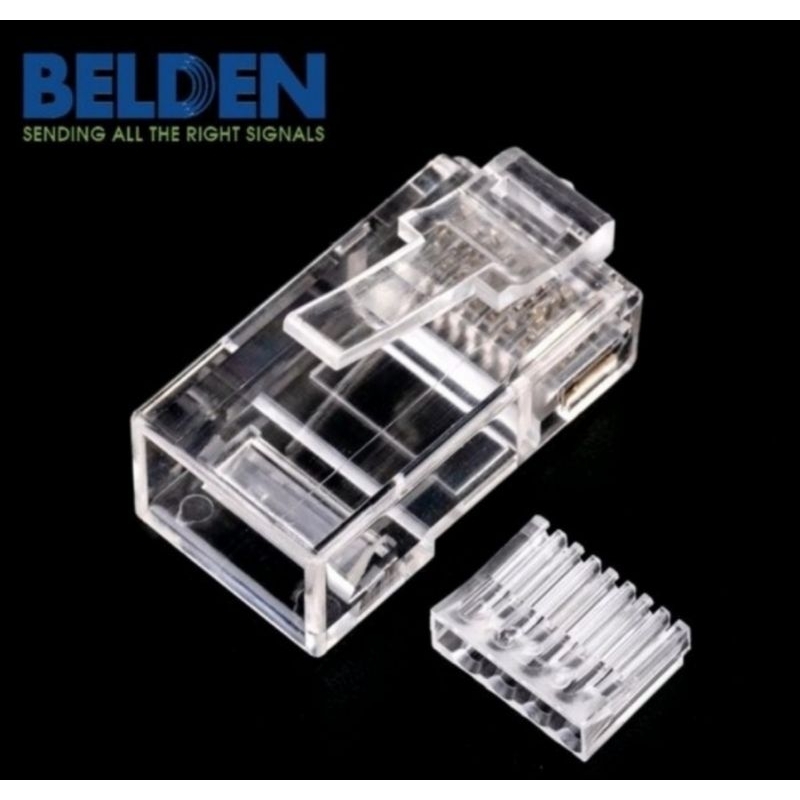 Jual RJ45 Connector Cat.6 (Konektor RJ-45 CAT6) AP700008 - Belden ...