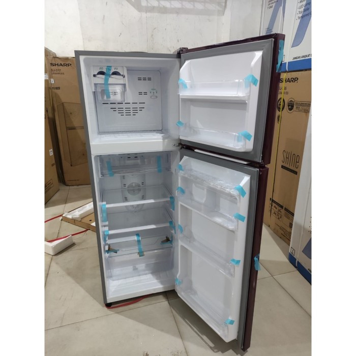 Jual Kulkas 2 Pintu POLYTRON PRB 237 R/B 230 Liter Tanpa Bunga Es ...