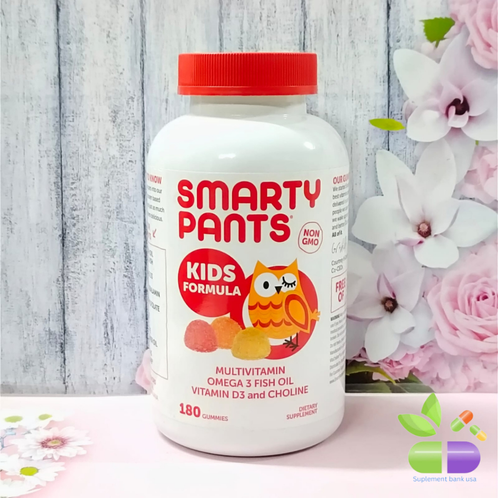 Jual Smarty Pants Kids Formula multivitamin omega 3 fish oil vitamin d3