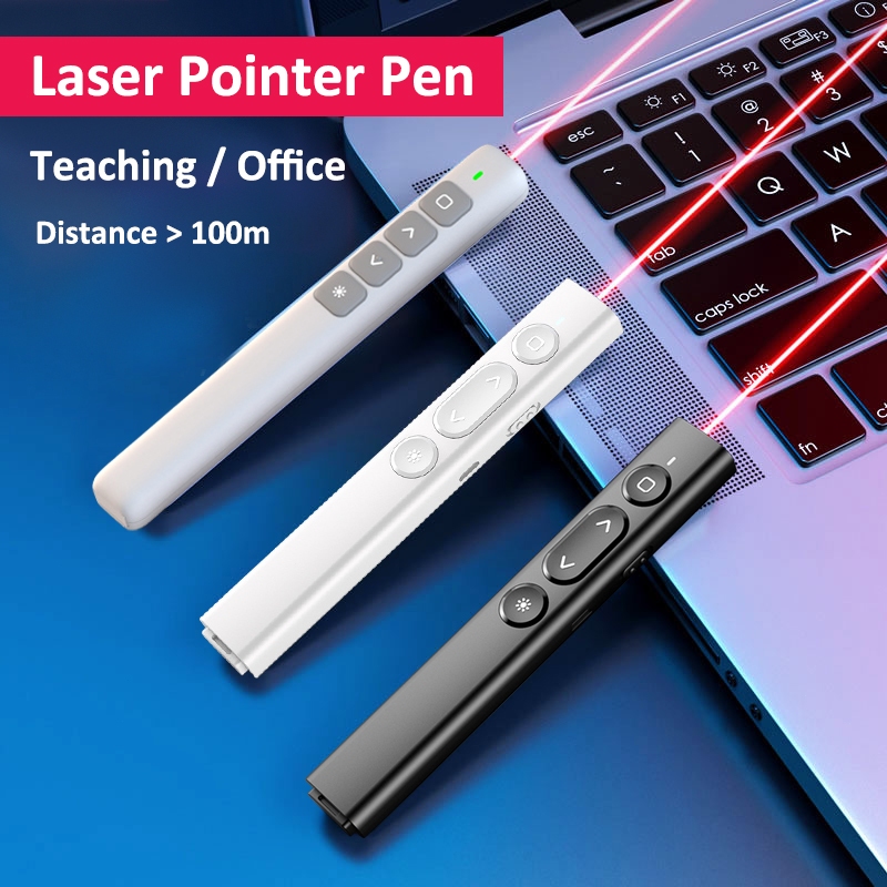 Jual Rechargeable Presentation Laointer Presenter Wireless Laser ...