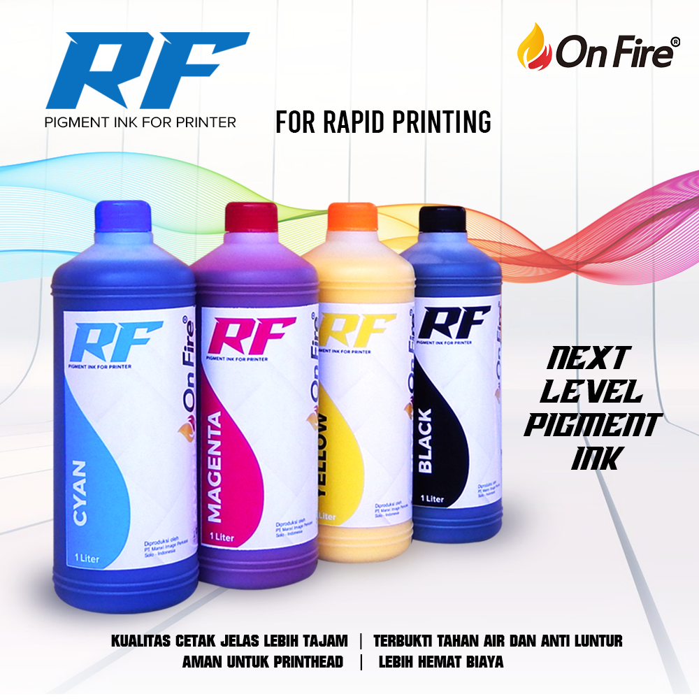 Jual Tinta Onfire Pigment RF - Epson Series WFC 5290 WFC 5790 WFC 579R ...