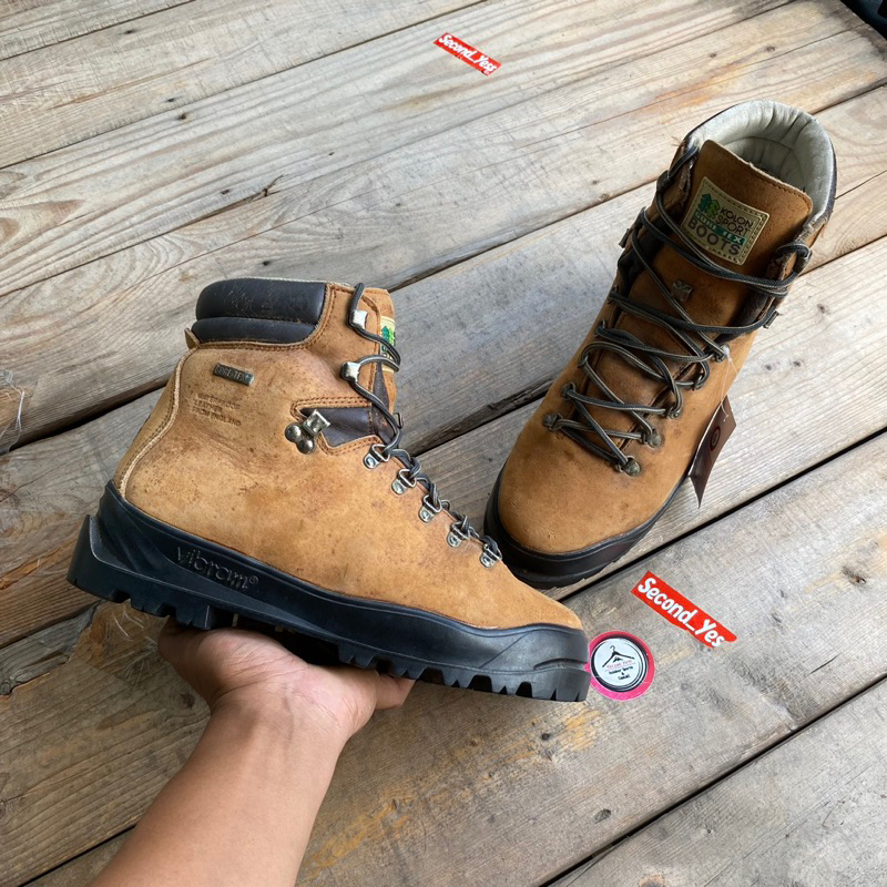 Jual Sepatu Hiking Boots Vintage Kolon Sport England | Shopee Indonesia